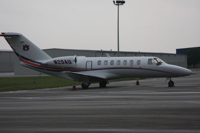 Cessna Citation II (N20AU) - AUBURN UNIVERSITY ON THE SIGNATURE RAMP IN HUNTSVILLE, AL.