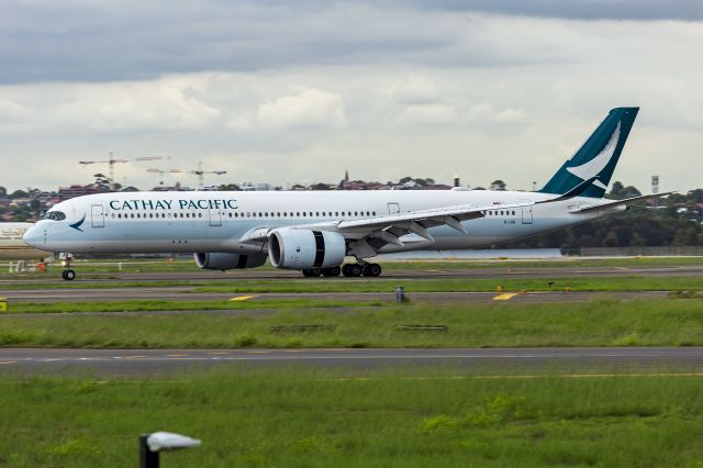 Airbus A350-900 (B-LRB) - Cathay Pacific (B-LRB) Airbus A350-941 arriving at Sydney Airport.