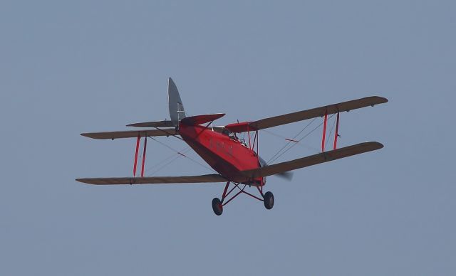 G-BYLB — - G-BYLB a De-Havilland Tiger Moth on approach to Ludham airfield Norfolk U.K.