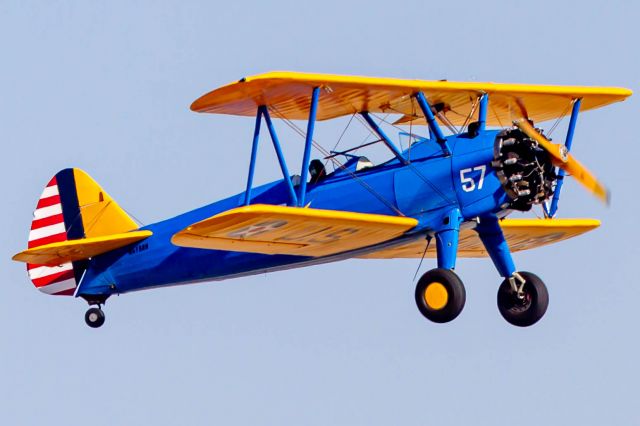 Boeing PT-17 Kaydet (N5158N) - This was really awesome!