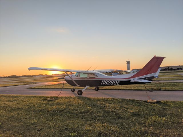 Cessna Skylane — - Summer Eve- Sunset on the ramp.