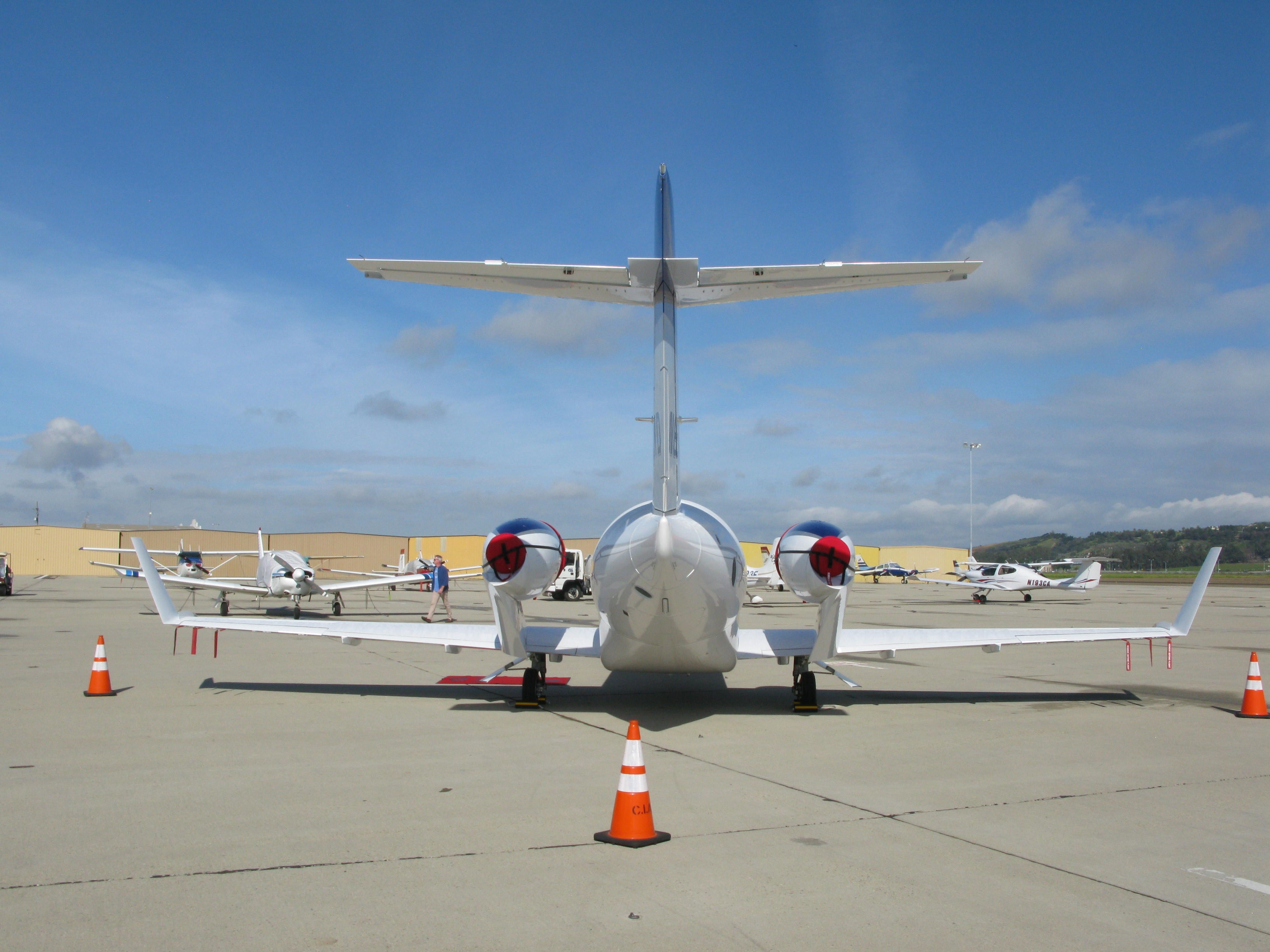 — — - Honda Jet spotted at Camarillo, CA