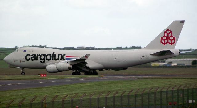 Boeing 747-200 (LX-YCV) - Cargolux