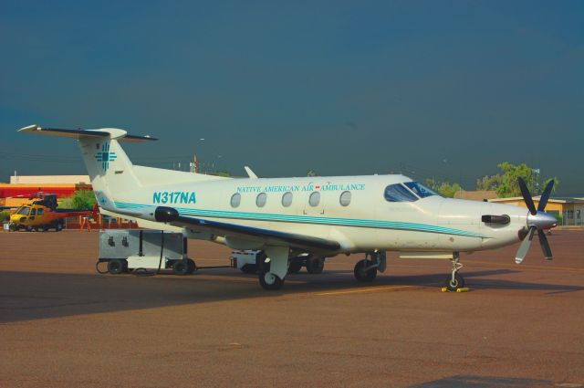 Pilatus PC-12 (N317A) - Native American Air Ambulance