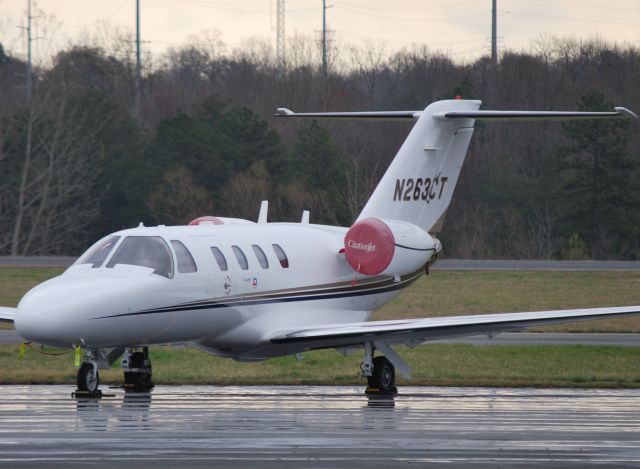 Cessna Citation CJ1 (N263CT) - JKZ PROPERTIES LTD at KJQF - 3/13/12