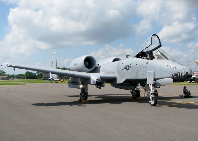 Fairchild-Republic Thunderbolt 2 (79-0105) - At Barksdale Air Force Base.