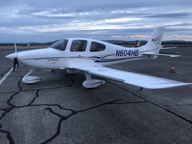 Cirrus SR-22 (N604HB) - Sonoma, California. The day we bought the airplane. 