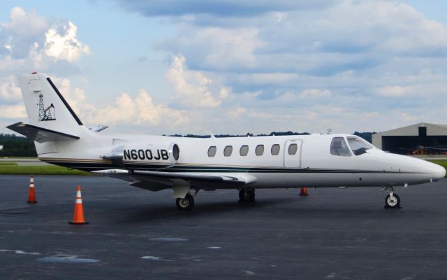 Dassault Falcon 50 (N600JB) - Twin Lakes Development Corp Cessna Citation 550 8/22/13