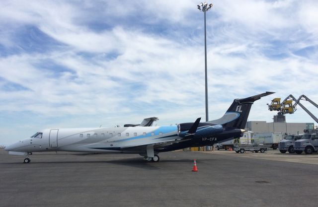 Embraer ERJ-135 (VP-CFA) - Another nicely painted Embraer on the Signature Ramp @ KBOS Logan 