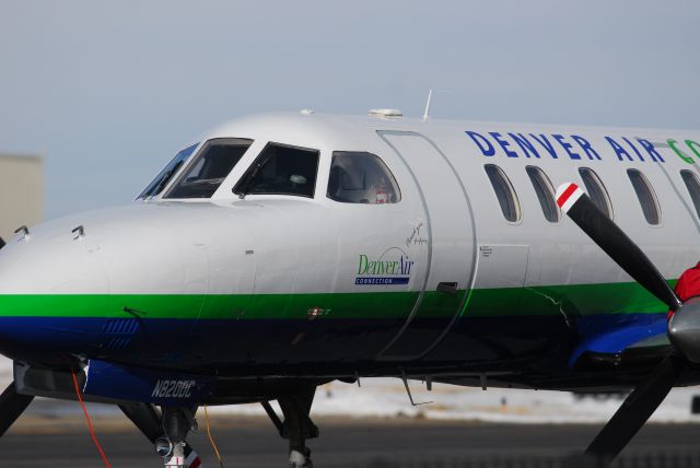 Beechcraft 1900 (N820DC) - Denver Air Connection B1900 at KBJC