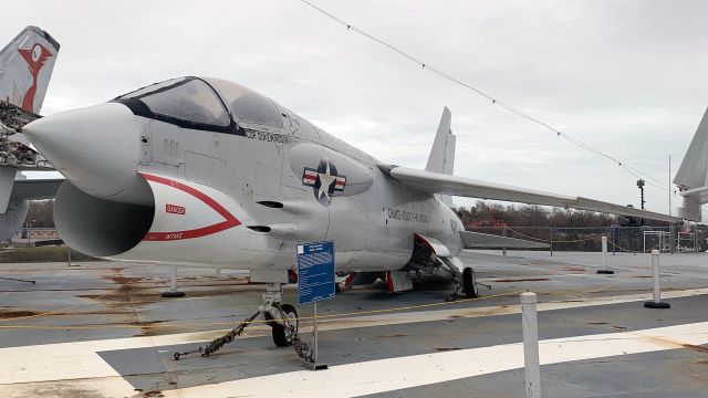 LTV F-8 Crusader — - 12/29/19 USS Yorktown