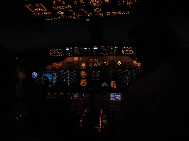 Boeing 737-800 (XA-GOL) - day or night we fly with heart. 