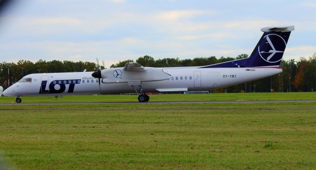 de Havilland Dash 8-400 (OY-YBY) - Spotting EPLB