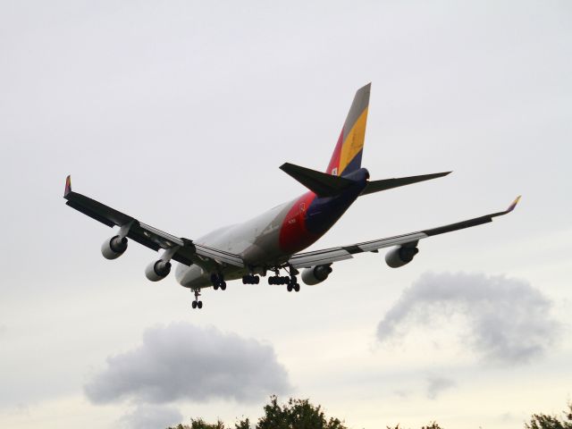 Boeing 747-400 (HL7421) - From JFK New-York.