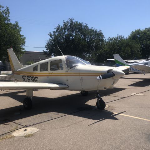 Piper Cherokee (N7938C) - N7938C sitting on the ramp at GSFC