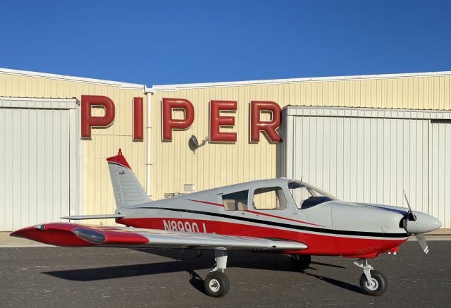 Piper Cherokee (N8990J) - Restored 1966 Piper Cherokee 180. First flight to the Piper Headquarters.