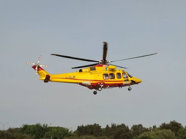 N31788 — - EliAmbulance of Olbia, takeoff in Ospedale Brotzu Cagliari 16/09/2023