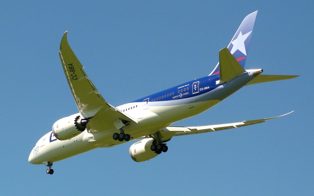 Boeing 787-8 (CC-BBA) - La llegada del primer Dreamleaner a Ezeiza