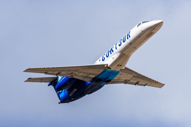 Embraer ERJ-135 (N16510) - A Contour Airlines ERJ135 taking off from PHX on 4/10/23. Taken with a Canon R7 and Tamron 70-200 G2 lens.