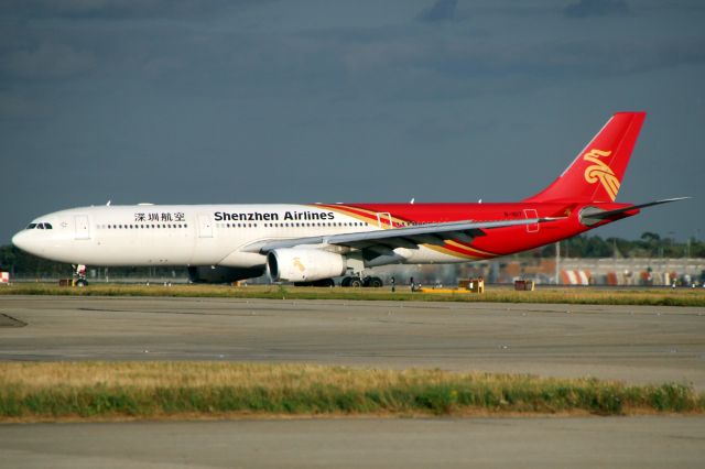 Airbus A330-300 (B-1017) - Taxiing to Stand 249 on 4-Sep-19 operating flight CSZ9067 from ZGSZ.