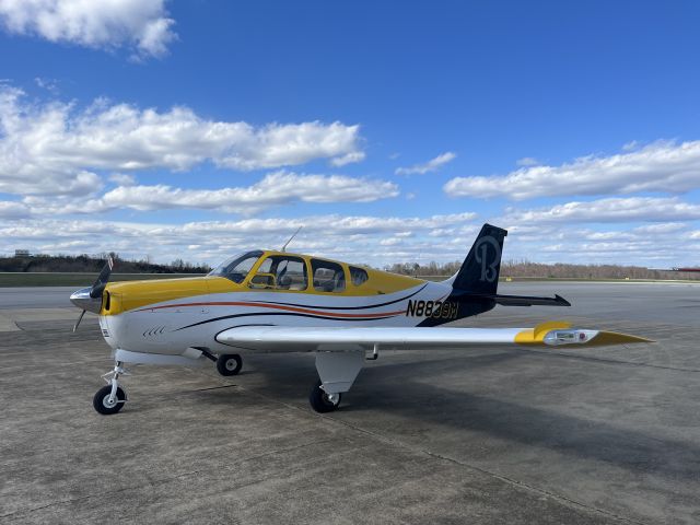 Beechcraft Bonanza (33) (N8839M) - Updated paint scheme