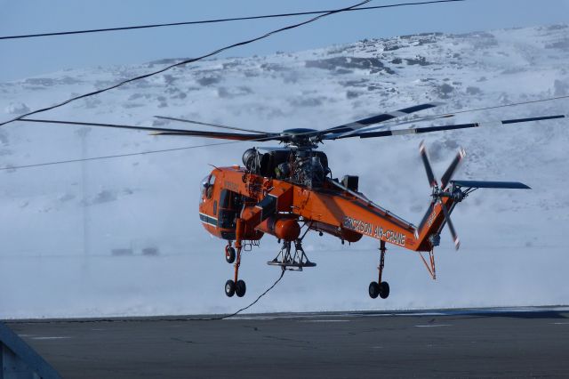 N163AC — - Taking off from the Iqaluit airport. 16/4/15