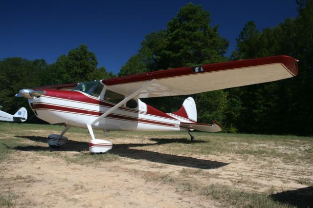 Cessna 170 (N3184B) - Taken at the 1st annual Triple Tree Fly-In in 2007.