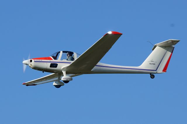 GROB Vigilant (N109BR) - Departing runway 26.  Powered by Porsche.