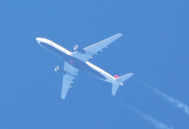 Airbus A330-300 (C-GOFW) - C-GOFW Airbus A 330-343-E Air Canada ACA 825 de Madrid MAD vers Toronto YYZ Altitude 10973 Mètres Vitesse 783 Km/H Survolant la ville de Lavaltrie QC. le 22-09-2023 à 14:20