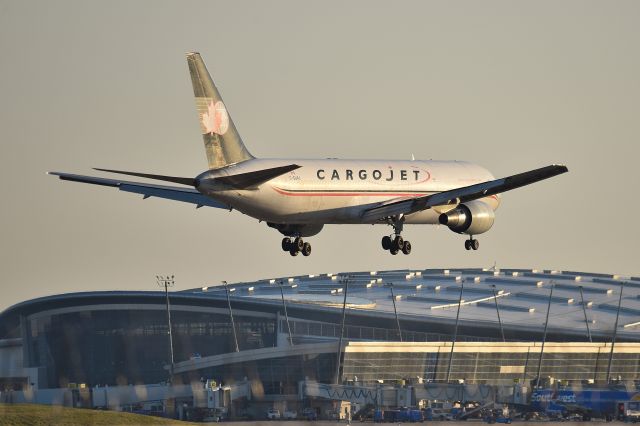 BOEING 767-300 (C-GUAJ) - 23-R 03-11-24 Arriving from BDA