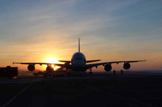 Airbus A380-800 (F-WWOW) - COLD WEATHER TESTING