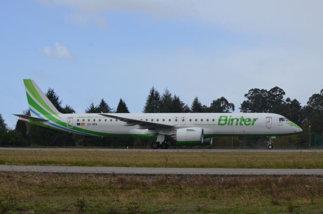 EMBRAER ERJ-190-400 (EC-NFA) - EC-NFA Going To TakeOff From LEVX Destination GCXO. 28-11-2021