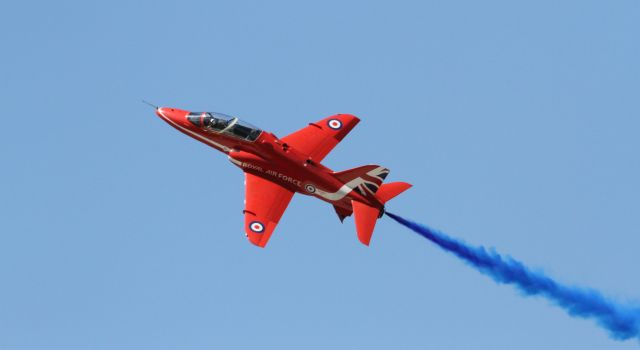 Boeing Goshawk — - RAF Fairford 2015. Red arrows