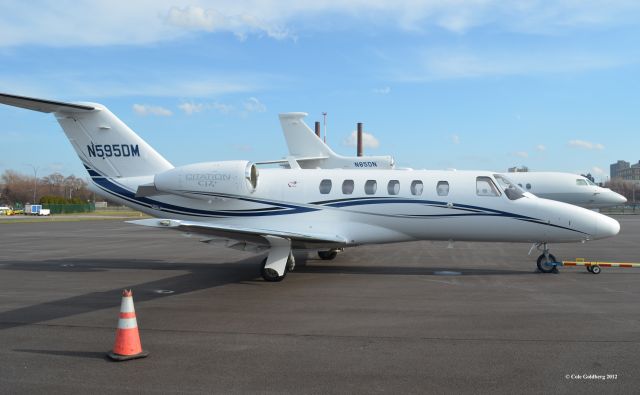 Cessna Citation CJ2+ (N595DM) - Built in the year 2000, this Cessna 525 Citation CJ1 is registered to Dynamic International of Wisconsin Inc, located in Pewaukee, Wisconsin. Please look for more photos at Opshots.net