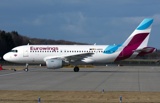 Airbus A319 (D-ABGS) - leased from Air Berlin