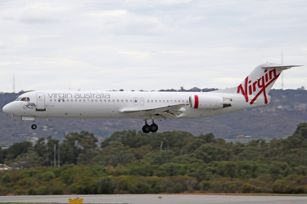 Fokker 100 (VH-FSQ) - on 14 March 2020