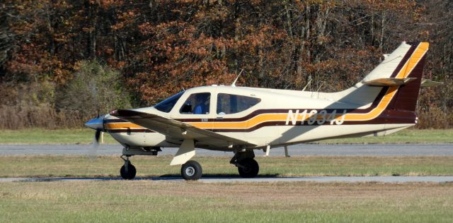Rockwell Commander 114 (N1934J) - Taxiing for departure is this 1976 Rockwell 114 Commander in the Autumn of 2024.