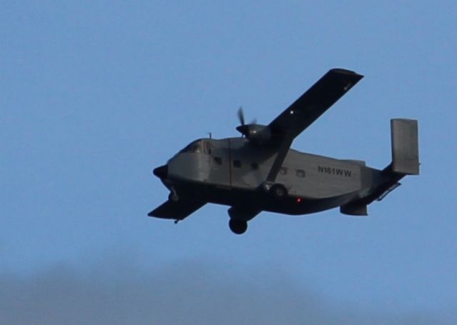 Short Skyvan (N161WW) - Standing at the Donlands Subway Station, Toronto, ON