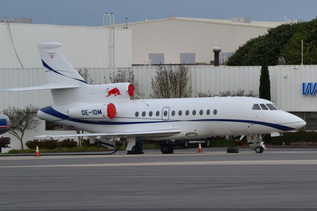 Dassault Falcon 900 (OE-IDM) - THE FLYING BULLS (Red Bull) at KCLT - 3/28/21