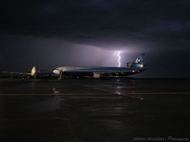 Boeing MD-11 (Z-BVT) - Avient | McDonnell Douglas MD-11F Z-BVT (cn 48410/495) | AGT/SGES Guaraní Int.