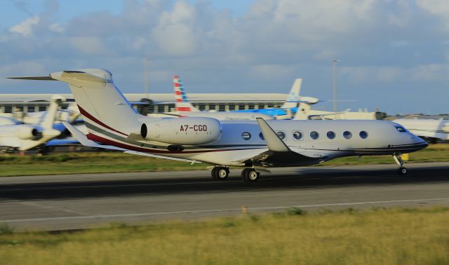 Gulfstream Aerospace Gulfstream G650 (A7-CGD)