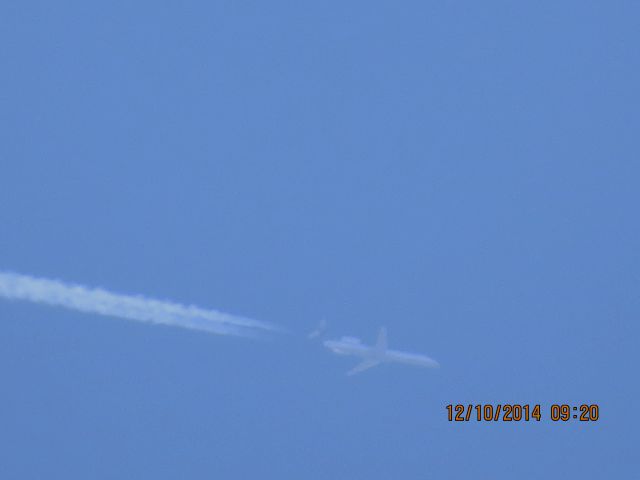 Embraer EMB-145XR (N17138) - United Express flight 6016 from BNA to DEN over Northeastern Oklahoma at 36,000 feet.