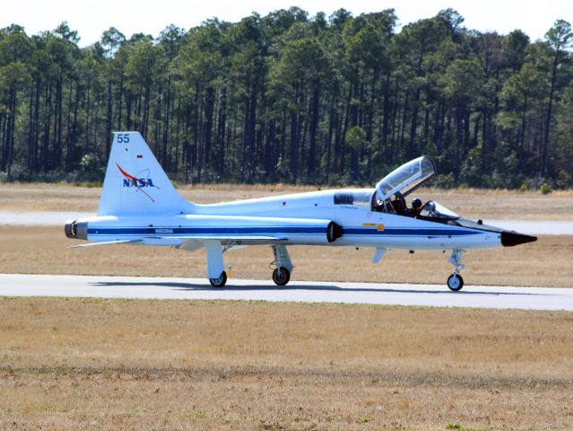 Northrop T-38 Talon (N955NA) - This NASA T-38 made a brief stop today at NAS Pensacola.  What a treat!