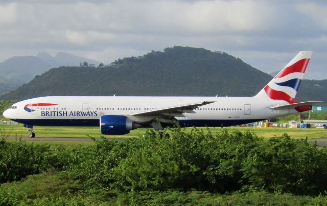 Boeing 777-200 (G-VIIX)