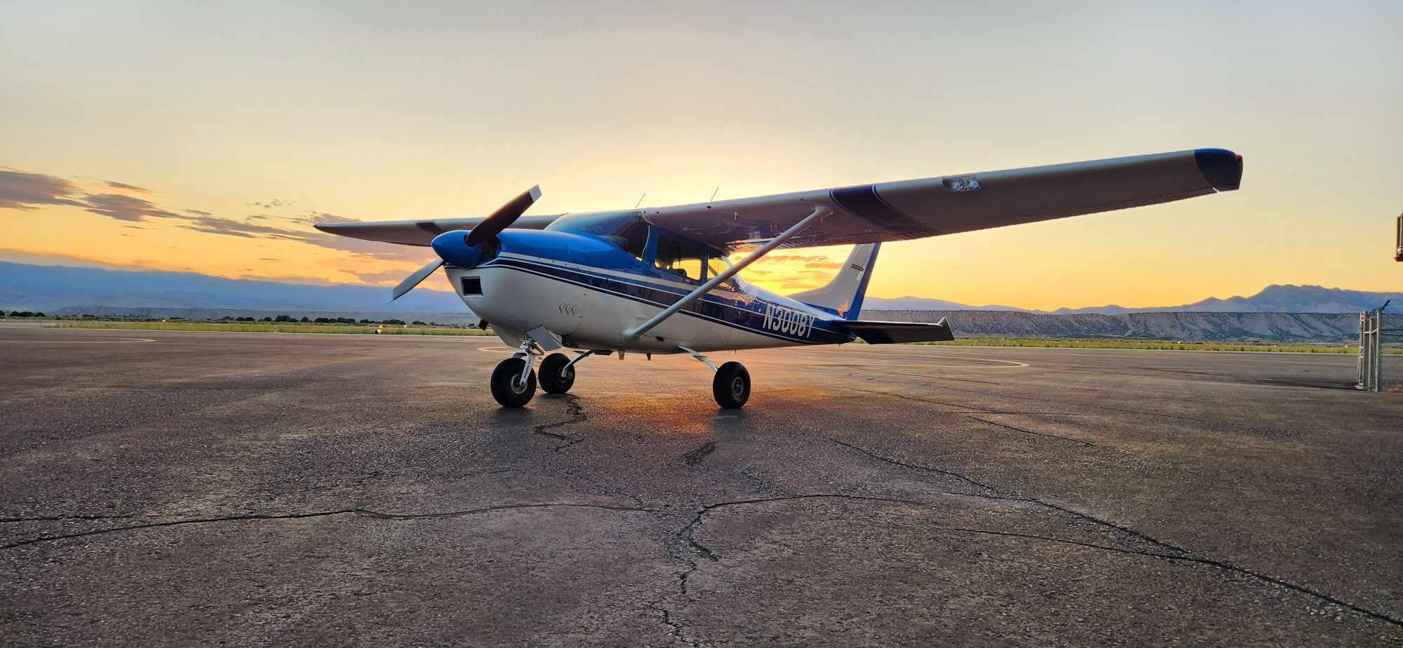 Cessna Skylane (N3008Y) - First flight home after buying our first airplane