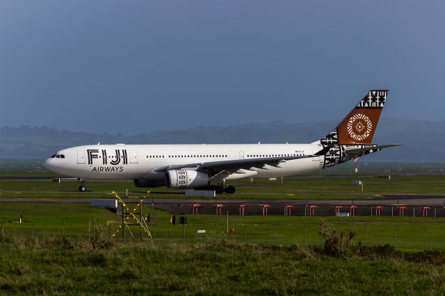 Airbus A330-200 (DQ-FJT) - Holding Short RW 23L  - New Livery