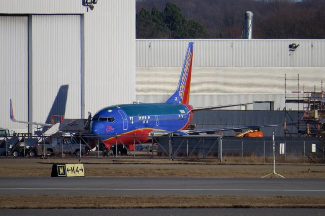 BOEING 737-300 (N629SW) - Southwest Airlines 737-300 "Silver One" 1/20/14