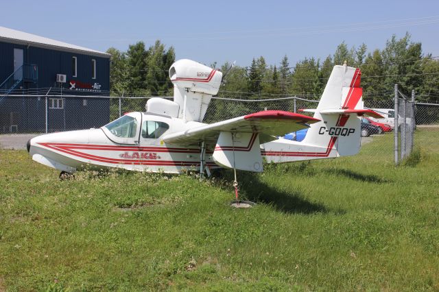 C-GOQP — - C-GOQP Lake LA-4-200 RVA Aéroport de Trois-Rivières QC.CYRQ 13-07-2019