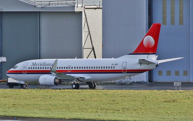 EI-IGR — - meridiana 737-300 ei-igr at shannon 21/3/14.