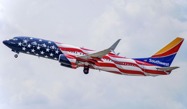 Boeing 737-800 (N500WR) - Beautiful!  7/10/21
